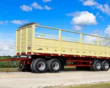 Acoplado 4 Ejes Baranda Volcable