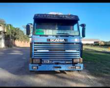 Scania 113 H Mod. 97 con Semi Rimex 2002