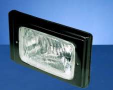 Óptica 112/ 113 con ARO y Moldura Lámpara H4 P43t.