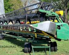 John Deere Hidrafelx 630f, Año 2008. Carro Genovese.