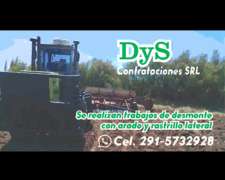Se Realizan Trabajos de Desmontes