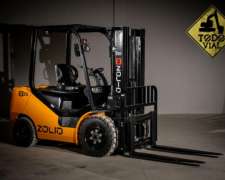 Autoelevador Z35 3.500kg T/T 4.5mt Diesel 50hp Todo Vial