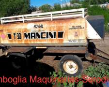 Acopl. Tanque Mancini de 3000 Litros muy Bueno, con Cadenas