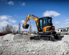 Miniexcavadora de 5,5 TN - Marca Develon - Hyundai Dx55-7m
