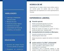 Encargado de Campo Administrador Rural