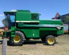 Cosechadora John Deere 1175. Año 2005. 7000 Horas.