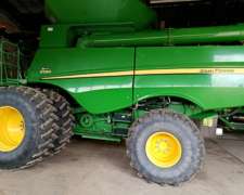 Cosechadora John Deere S680 2016 Doble Dual Drap. 40