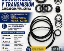Kit Sellos Transmisión Cargadora Vial China Zl 30