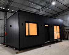 Modulo Habitacional De Fibra 8 X 3 Mts Bunker Agro
