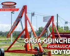 Grúa Guinche Hidráulica Loyto - Disponible