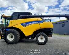 Cosechadora New Holland CR 6080, año 2017