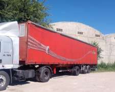 2 Semirremolques Helvetica 2+1 Sider 2013 y 2014 R/M Fcio