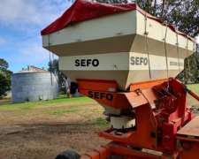 Fertilizadora Sefo Mod ECO 3000, con Balanza .