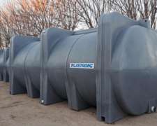 Tanque Horizontal Plastrong 10000 Lts Nuevo Polietileno