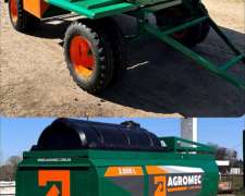 Acoplado Rural Tanque 3000 Litros Combinado Agromec