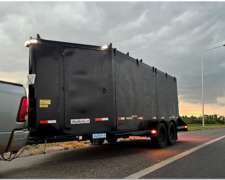 Acoplado Trailer Carrozado Homologado P/ Drones Fumigadores