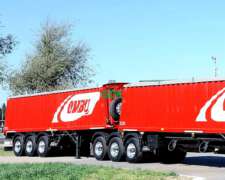 Semirremolque de 3 Ejes Tipo Tolva Cerealera 75 TN. Ombu.
