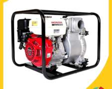 Motobomba Honda, Wt30x, Tipo Gx270, Producto De Fuerza