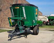 Mixer Descarga Frontal Distrib 14 M3 C/goma-balanza- Agromec