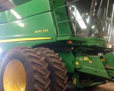 John Deere 9670 Sts-plataforma Draper de 35 Pies-año 2012