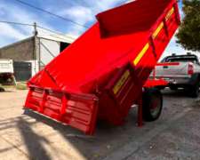 Acoplado Volcador con Bomba Manual