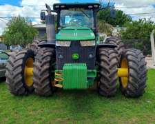 Tractor John Deere 8270r, 270 HP, 4wd,dual, 2018.