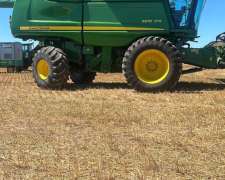 John Deere 9670 STS 635f, con Piloto y Mapeo