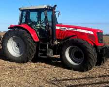 Tractor Massey Fergusson 6480, 180 HP, año 2008, 8.200 Hs MO