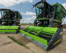 Cabezal Algodonero Stripper Bernardin. Ancho de Corte 5m