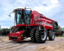 Cosechadora Case 7130, Draper 35 Pies, 1.400 Horas, 2016