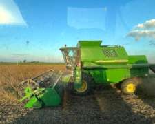 Cosechadora Jhon Deere 1550- 2004