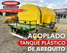 Acoplado Tanque Plástico de 3500lts - Disponible