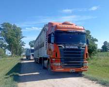 Tranporte de Hacienda Doble Piso para Vaca y Cerdos