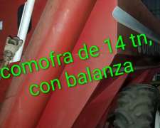 Comofra de 14 TN, con Balanza Magris