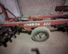 Rastra Excéntrica JYM Moro 650 18 D Lisos Cajon Sembrador