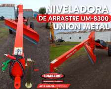 Niveladora de Arrastre Unión Metal UM-8300 Disponible