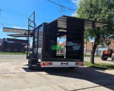 Trailer Para Drone Mancini 1 Eje 3 X 2 . Disponible.
