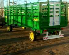 Acoplado Jaula para Cerdos 6 Mts. Lecar