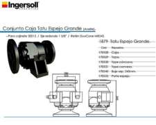 Conj Bancada Caja Tatu Espejo Grande (p/ Eje 1 Y 5/8)