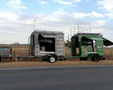 Carro Agrofenix para 1 Dron de 1 Eje 2.6 X 1.6 X 2.0