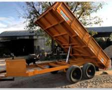 Acoplado Volcador Trasero y Paletero Balancin 3/4 TN.