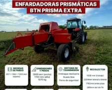 Enfardadora Prismatica Bertone BTN Prisma Extra