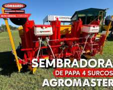 Sembradora de Papa Cuatro Surcos Nueva Agromaster