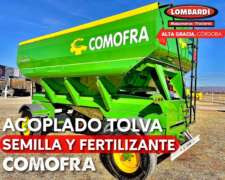 Acoplado Tolva 14tn Comofra para Semilla y Fert