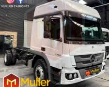 Mercedes-benz Atego 1726 Cd Año 2017 (chasis Largo)