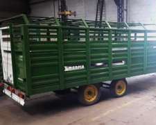 Acoplado Jaula para Cerdo