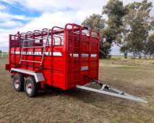 Acoplado Jaula Muccillo Balancín el Trébol