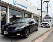 Honda Civic Exs A/t Año 2013 Negro Super Recomendable