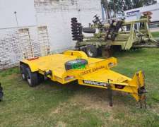Carreton Tipo Trailer 6tn C/rampa Trasera 5x2. Mancini. Disp