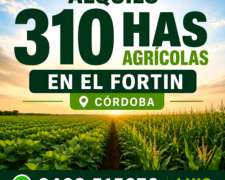 Alquilo 310 Has Agrícolas el Fortin Cordoba